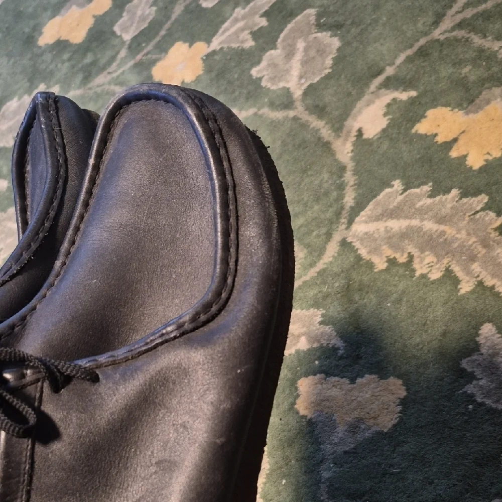 Clarks Black Chukka Boots